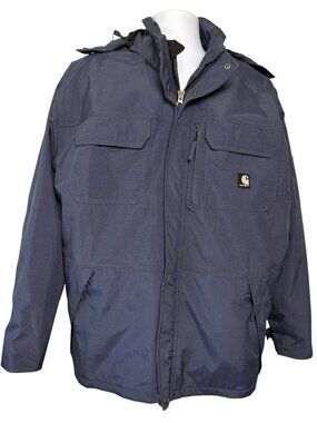 Carhartt C76 XL Regular Bluestone 3-in-1 Waterproof Breathable Parka Workwear